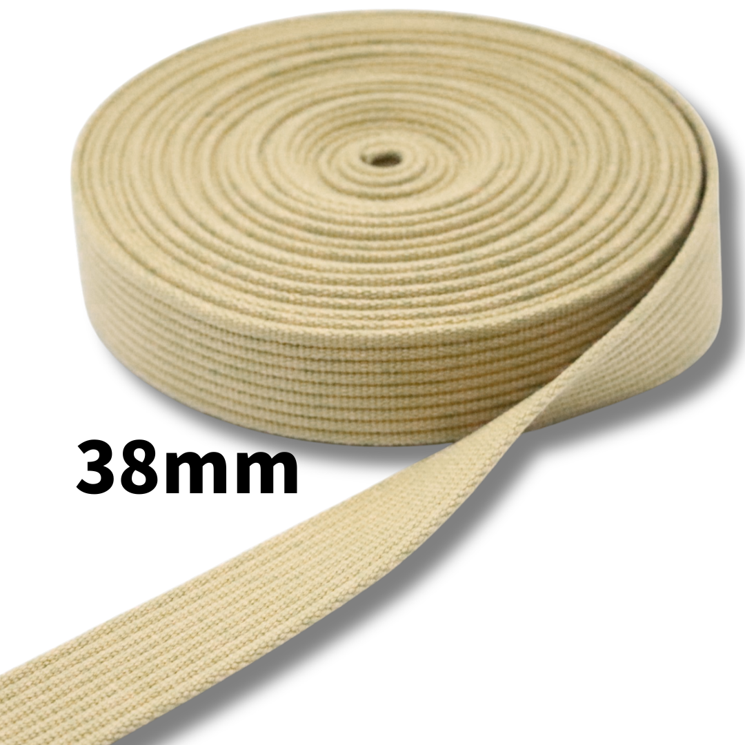Cushioned Acrylic Bag Strap Tape – 38mm × 10m | Made in Japan