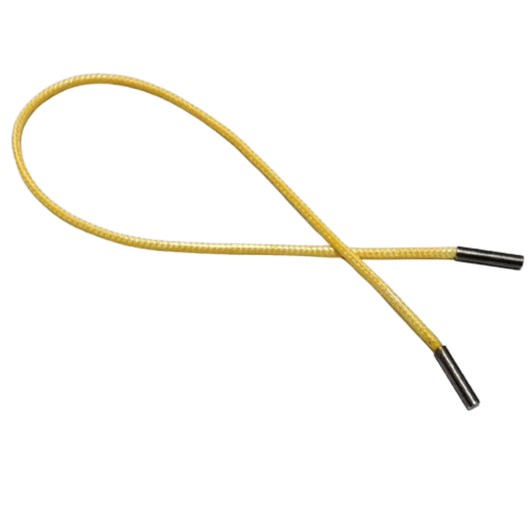 Brass Cord End Tips for 2.5mm Cords – 17mm, 2 pcs | Bag Hardware