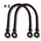 Japanese Multi-Color Cord Bag Handles with Wood Rings – 40cm, 2 pcs