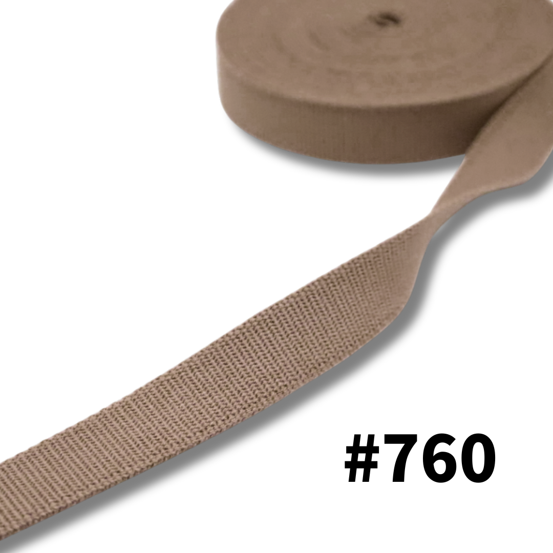 Japanese Acrylic Bag Strap Tape – 25mm × 10m Roll | Bag Making Supplies