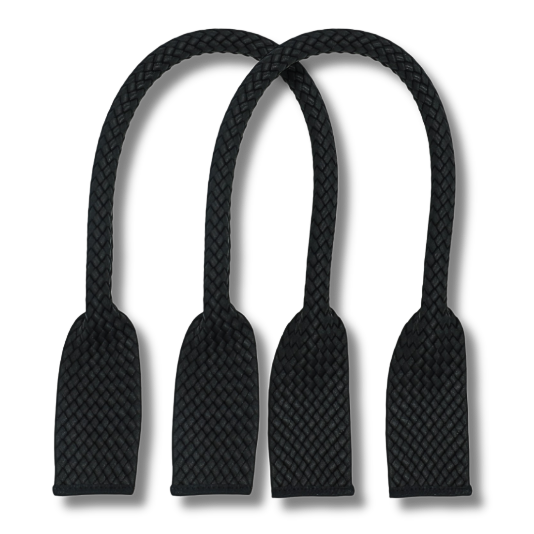 Braided Nylon Bag Handles – 12mm × 58cm, 2 pcs | Made in Japan