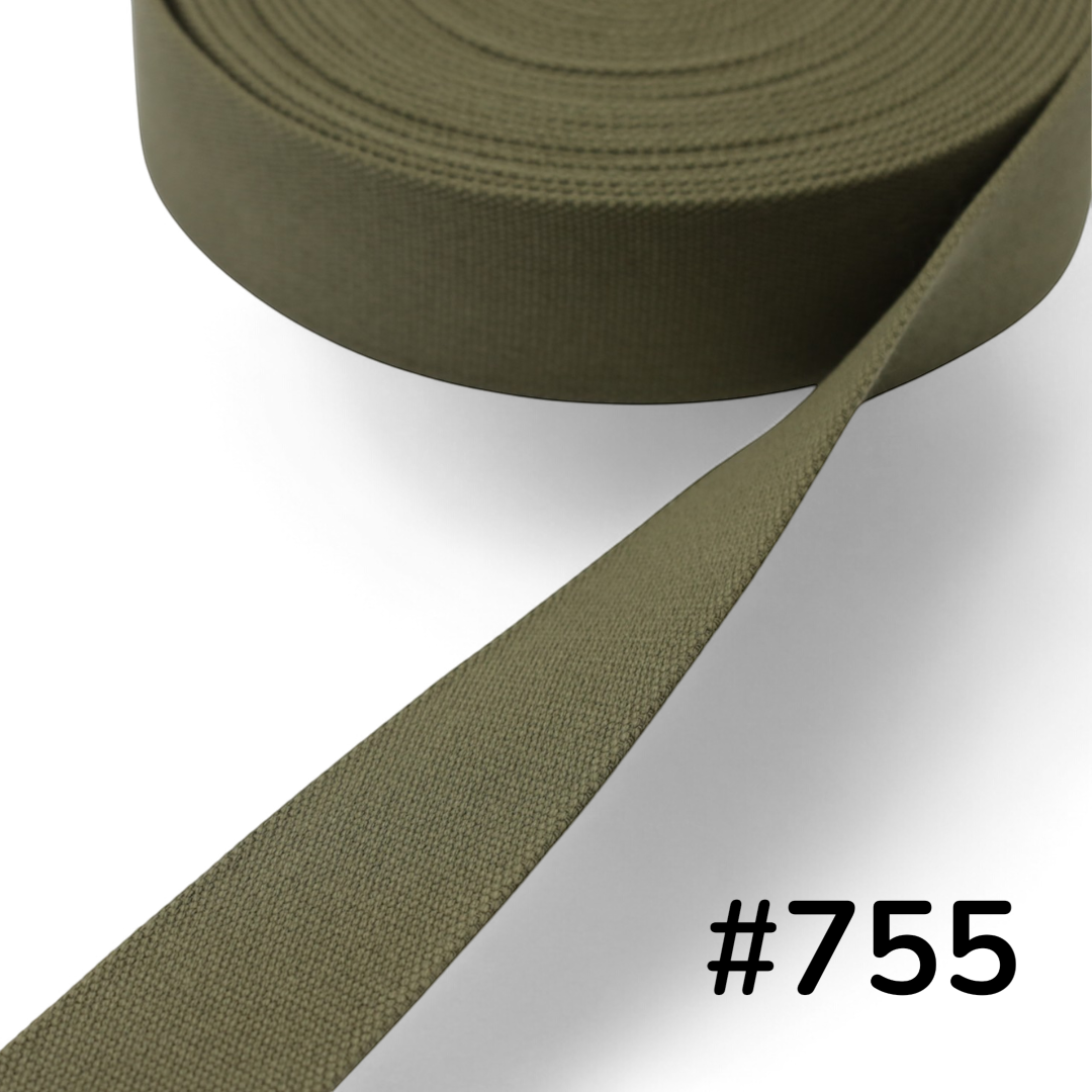 Heavy Acrylic Bag Strap Tape – 30mm × 10m Roll | Made in Japan