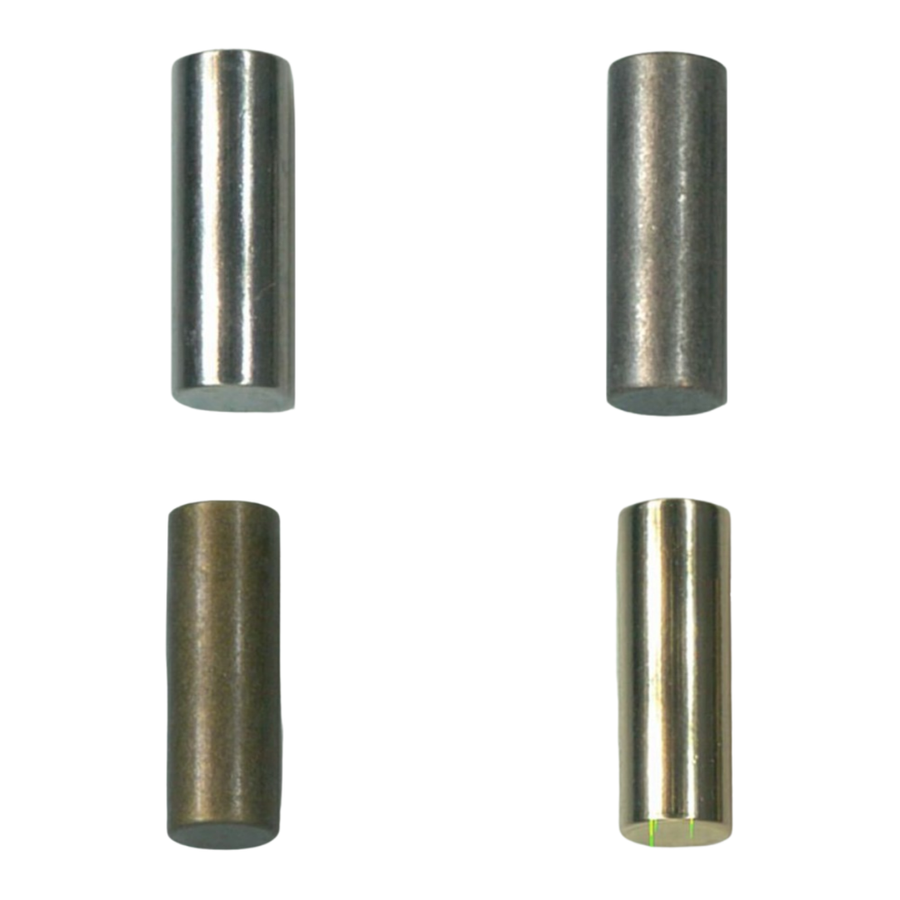 Brass Cord End Tips for 4.5mm Cords – 17mm, 2 pcs | Bag Hardware