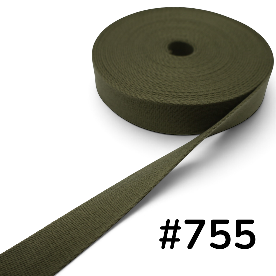 Heavy-Duty Acrylic Bag Strap Tape – 25mm × 10m | Made in Japan