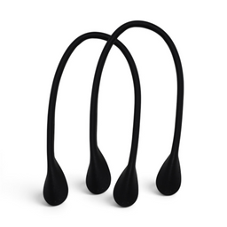 Round Leather Bag Handles – 9mm × 40cm, 2 pcs | Made in Japan