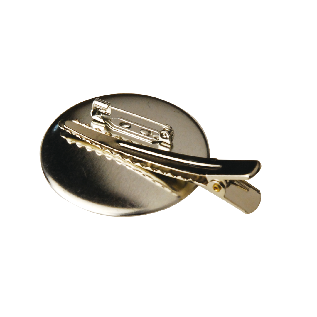 2-Way Brooch Base Ø33mm (1 pc)