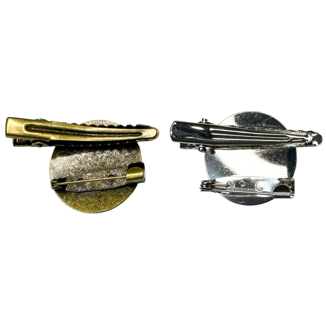 2-Way Flat Clip Ø25mm (2 pcs)