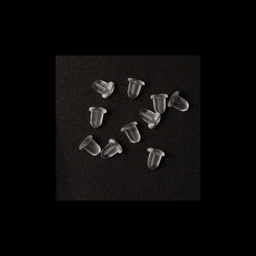 Bell-Shaped Silicone Backs (10 pcs)