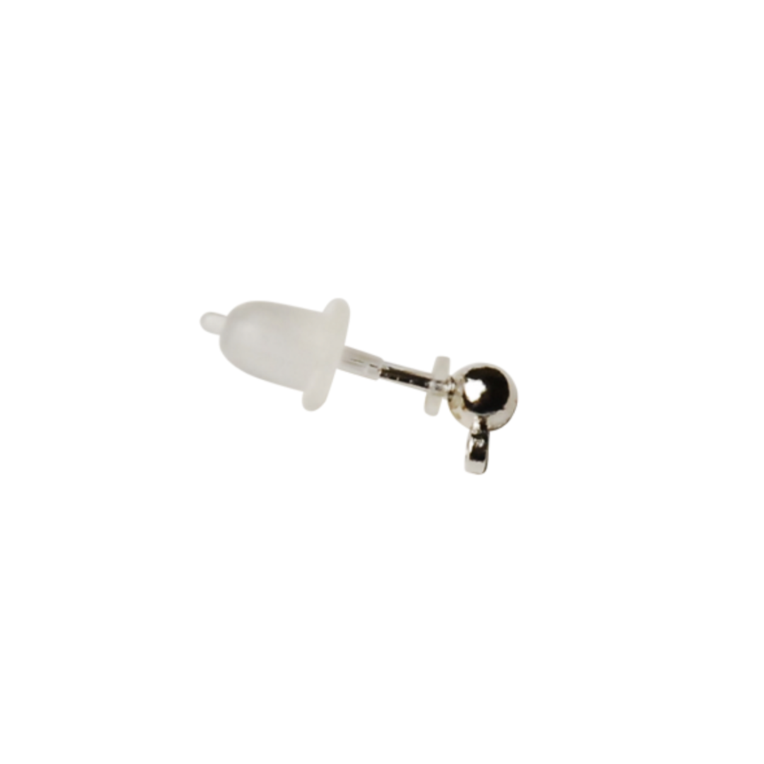 T-Post Resin Earrings (with Silicone Backs) (2 pcs)