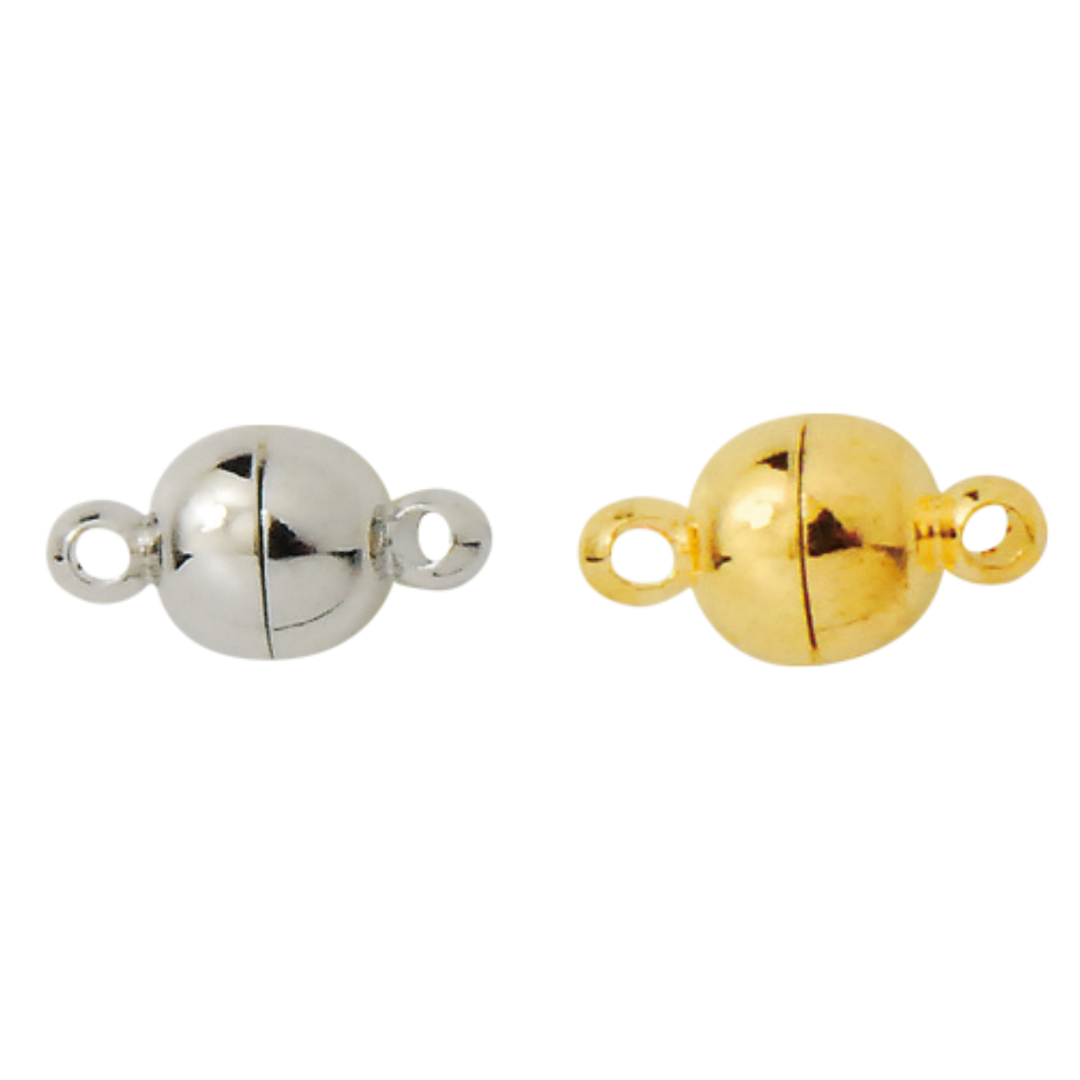 Magnetic Clasp Round – Ø7mm  (2 pcs)