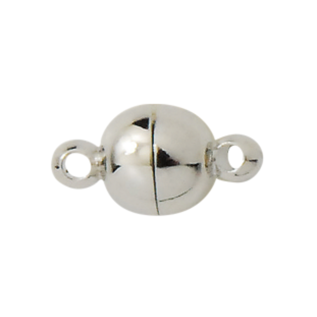 Magnetic Clasp Round – Ø7mm  (2 pcs)