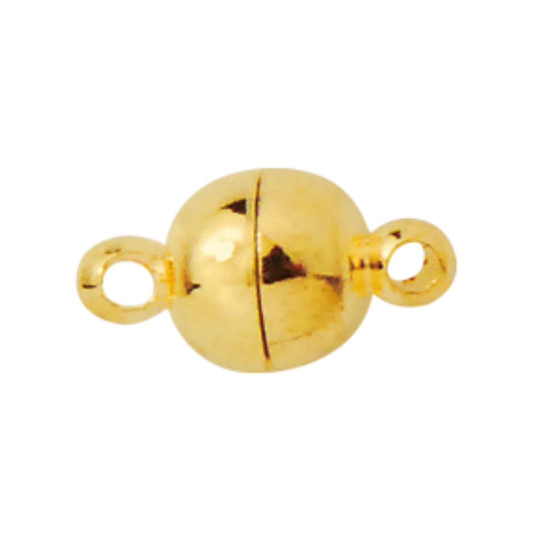 Magnetic Clasp Round – Ø7mm  (2 pcs)