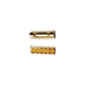 Brass Cord End Cap – Ø2mm (4 pcs)
