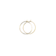 Brass Hoop Earrings – Ø25mm (2 pcs)