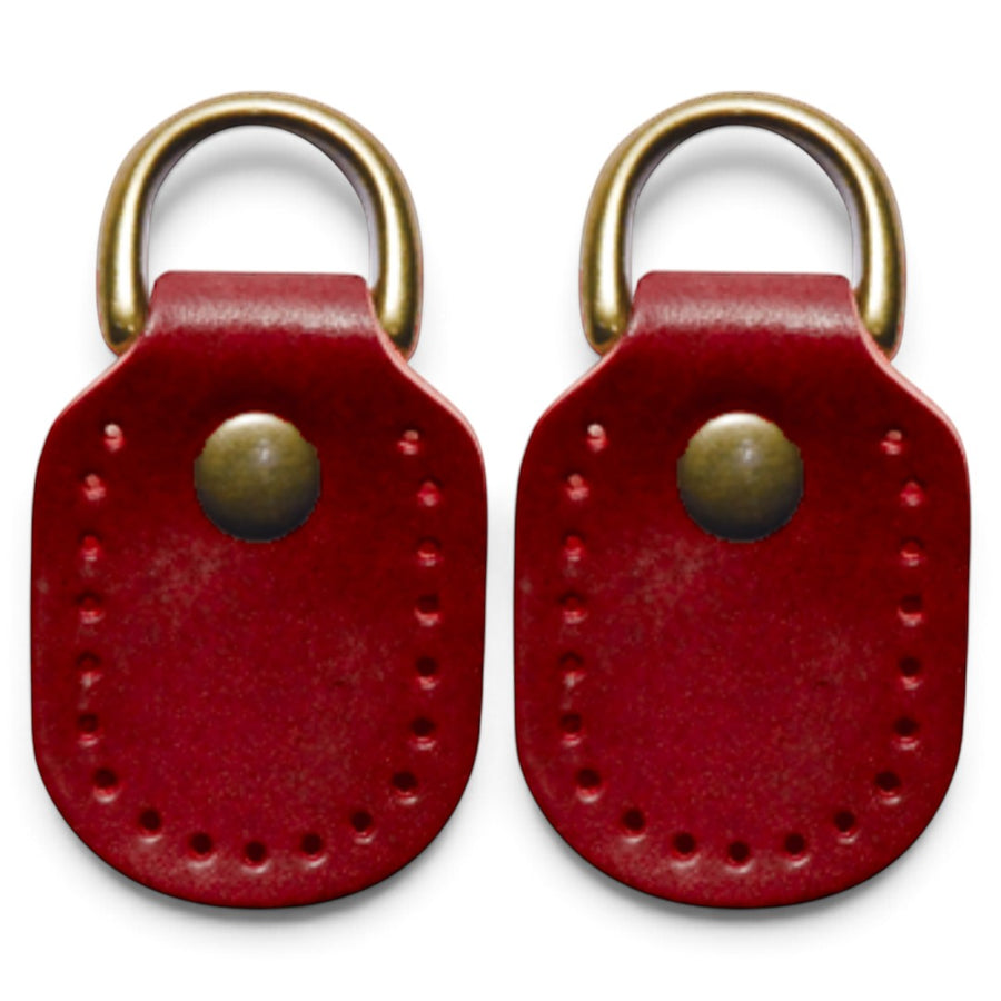 Leather D-Ring Attachments for Bag Handles – 32×60mm, 2 pcs | Made in Japan