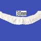 Cotton Tuck Lace – 30mm × 9.5m (1 roll)