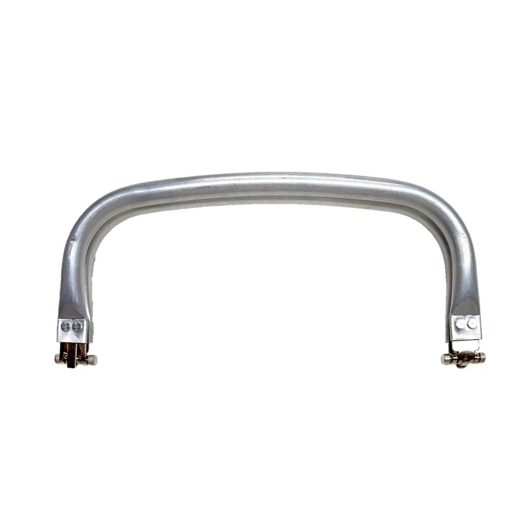 Aluminum Spring Purse Frame – 24cm, Screw Type | Bag Making Hardware