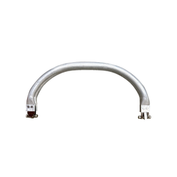 Round Aluminum Spring Purse Frame – 21cm | Bag Making Hardware