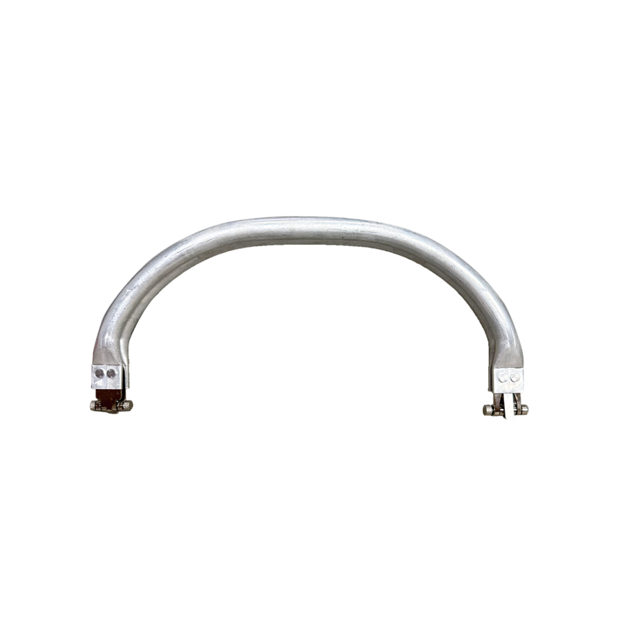 Round Aluminum Spring Purse Frame – 21cm | Bag Making Hardware