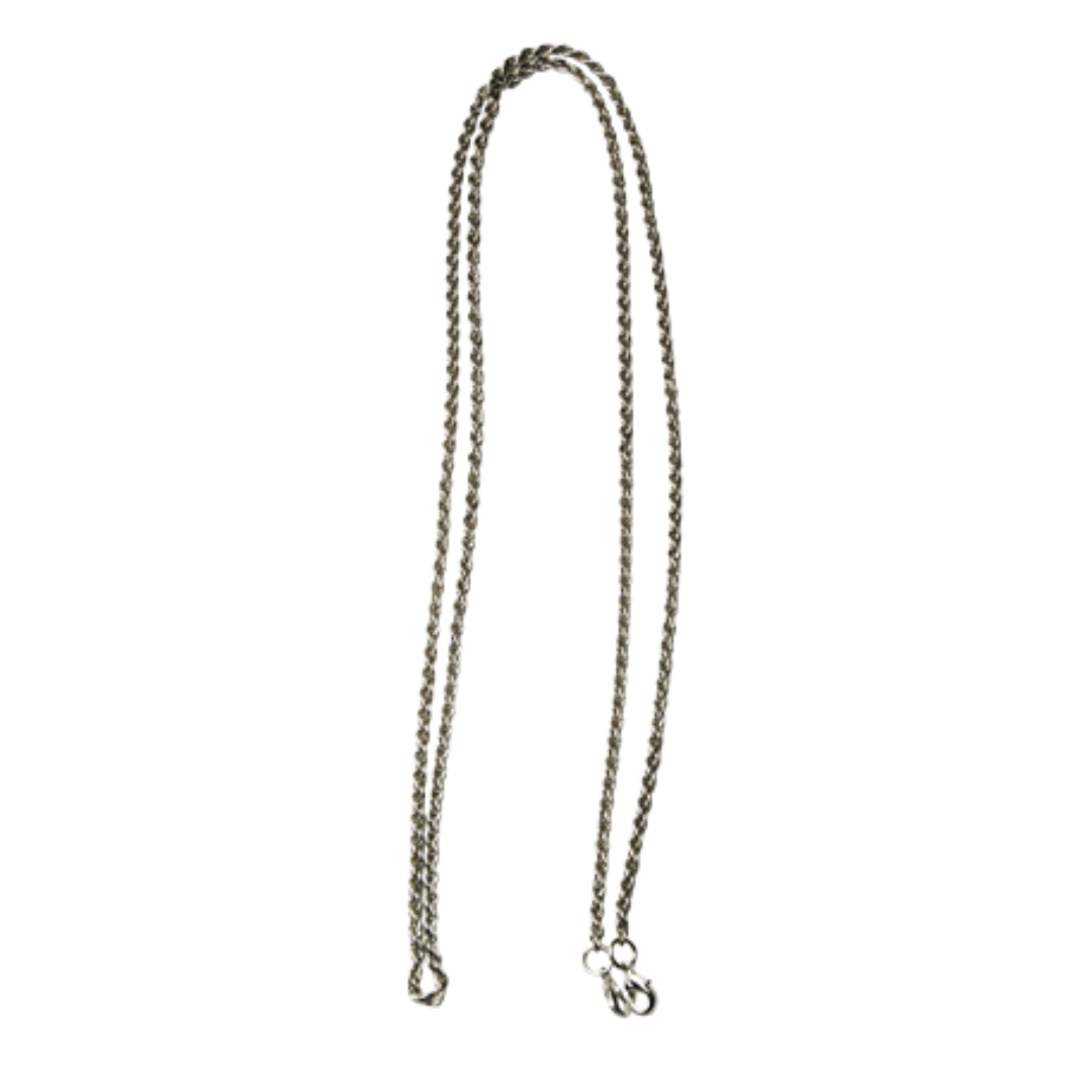 Long Metal Bag Chain for Frame Purses – Ø4mm × 120cm, 1 pc | Bag Hardware