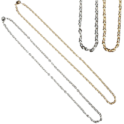 Brass Accessory Chain for Jewelry Making – 2mm × 40cm, 1 pc