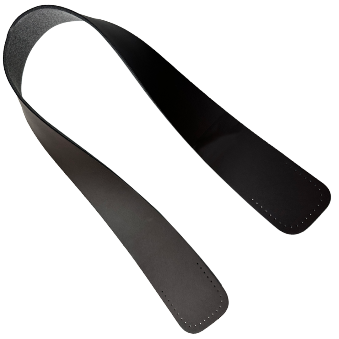Faux Leather Bag Handles – 30–50mm × 60cm, 2 pcs | Made in Japan