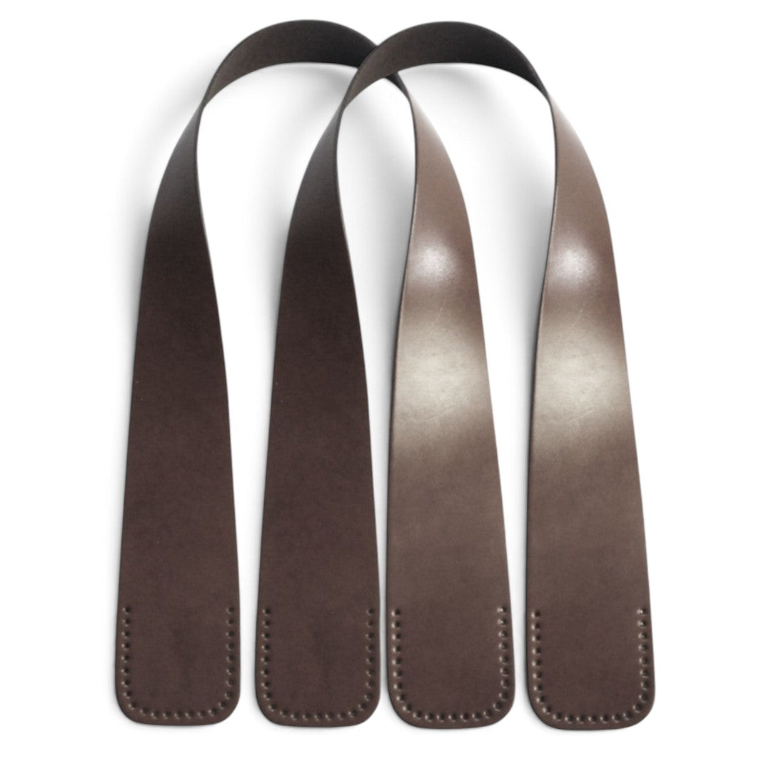 Genuine Leather Bag Handles – 30–50mm × 60cm, 2 pcs | Made in Japan
