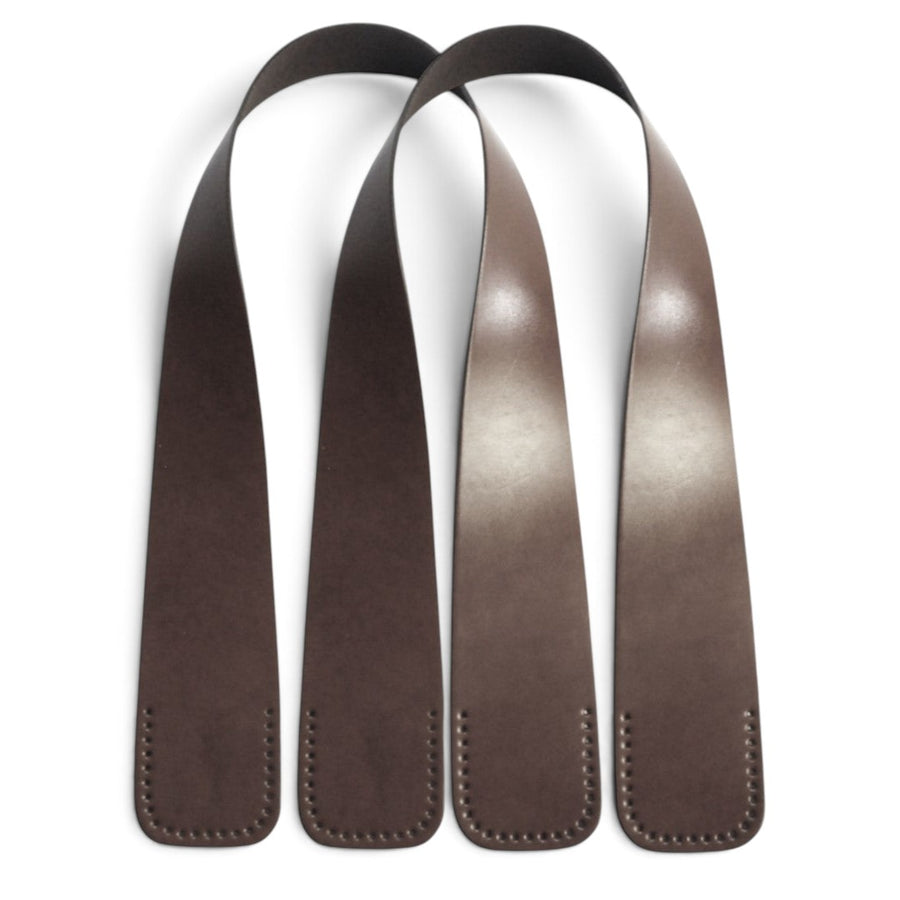 Genuine Leather Bag Handles – 30–50mm × 60cm, 2 pcs | Made in Japan