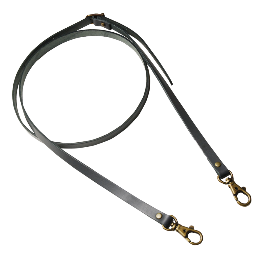 Adjustable Leather Shoulder Strap – 10mm × 105–125cm | Made in Japan