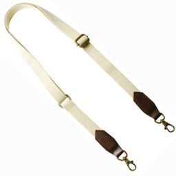 Adjustable Leather &amp; Acrylic Bag Strap – 20mm, 1 pc | Made in Japan