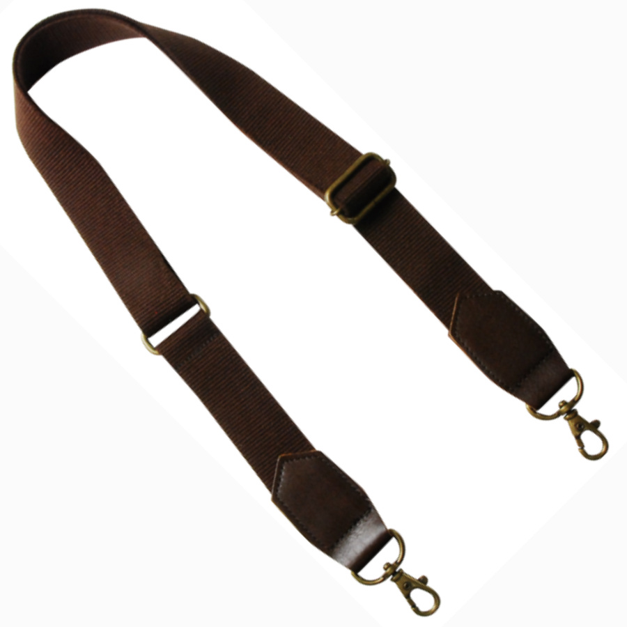 Adjustable Leather &amp; Acrylic Bag Strap – 30mm, 1 pc | Made in Japan
