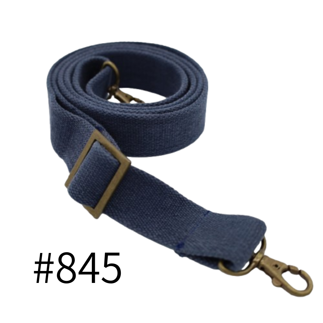 Vintage Cotton Adjustable Bag Shoulder Strap – 30mm, 80–130cm | Made in Japan