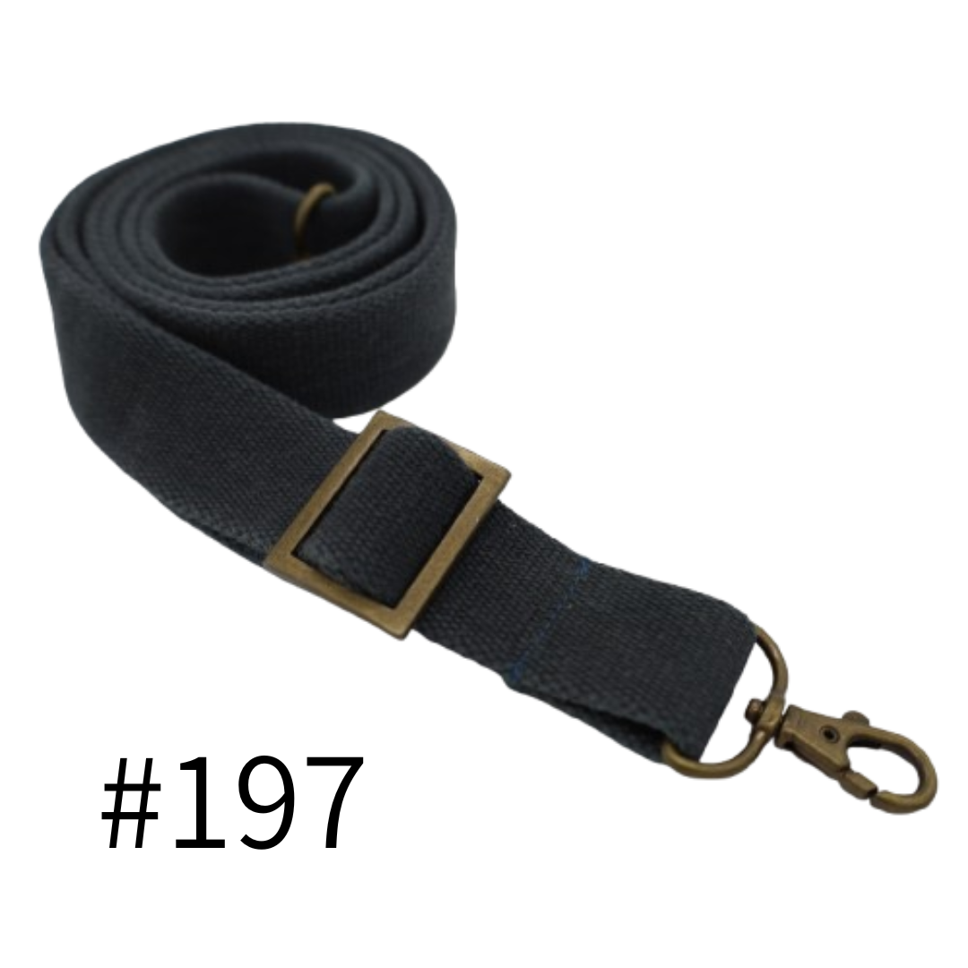 Vintage Cotton Adjustable Bag Shoulder Strap – 30mm, 80–130cm | Made in Japan