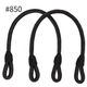 Japanese Waxed Cotton Braided Bag Handles – 40cm, 2 pcs | Made in Japan