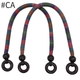 Japanese Gradient-Dyed Cord Bag Handles – 40cm, 2 pcs | Made in Japan
