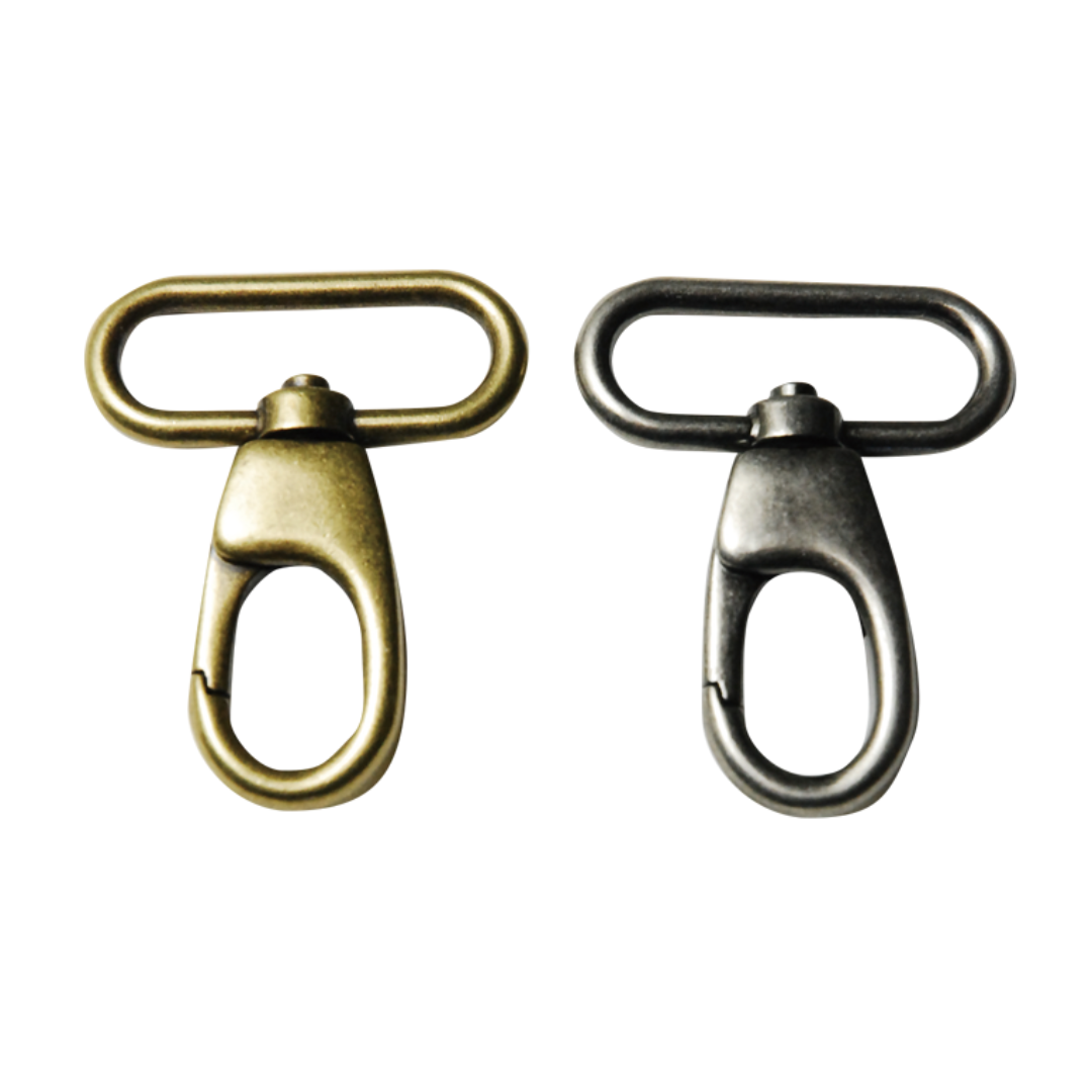 Swivel Snap Hooks for 38mm Straps – 46×59mm, 2 pcs | Bag Hardware