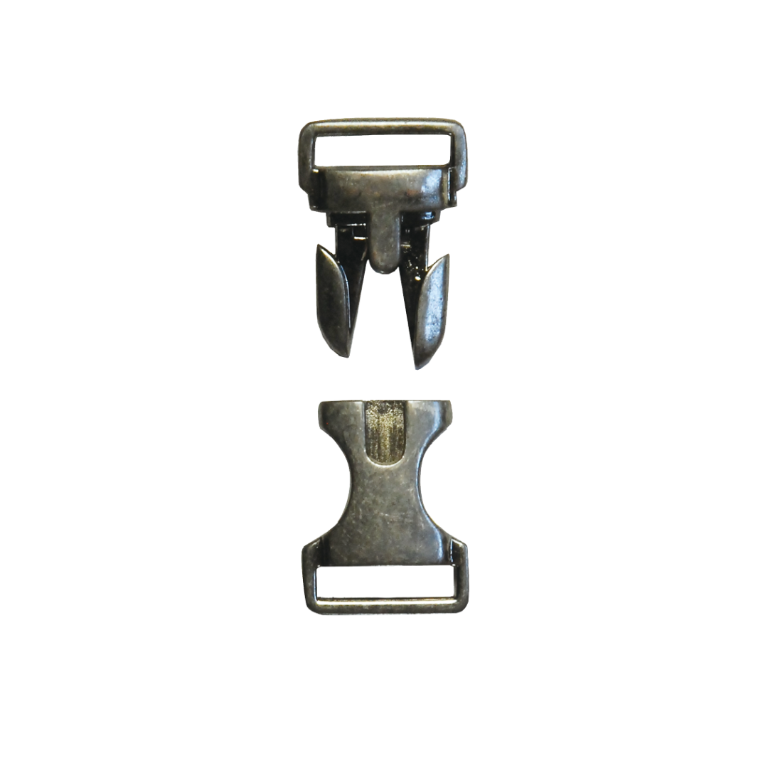 Metal Strap Attachment for 15mm Straps – 17×31mm, 1 pc | Bag Hardware