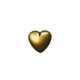 Heart Screw-On Spring Snap Button – 17mm, 1 Set | Bag Hardware
