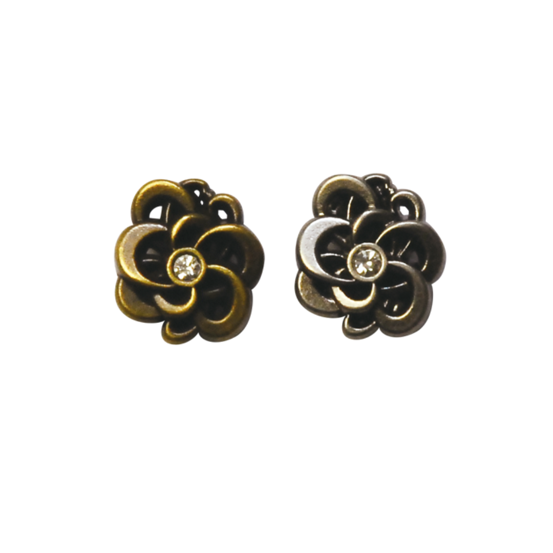 Shiny Screw-On Spring Snap Button – 17mm, 1 Set | Bag Hardware