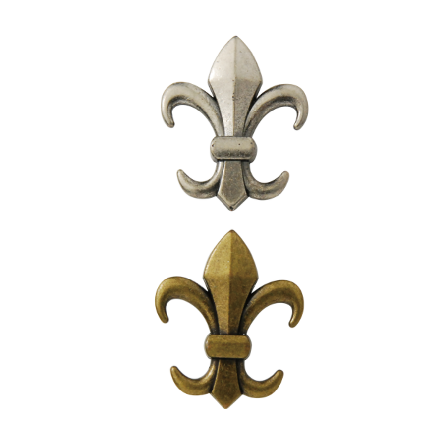 Large Lily Screw-On Magnetic Snap – 30mm, 1 Set | Bag Making Hardware