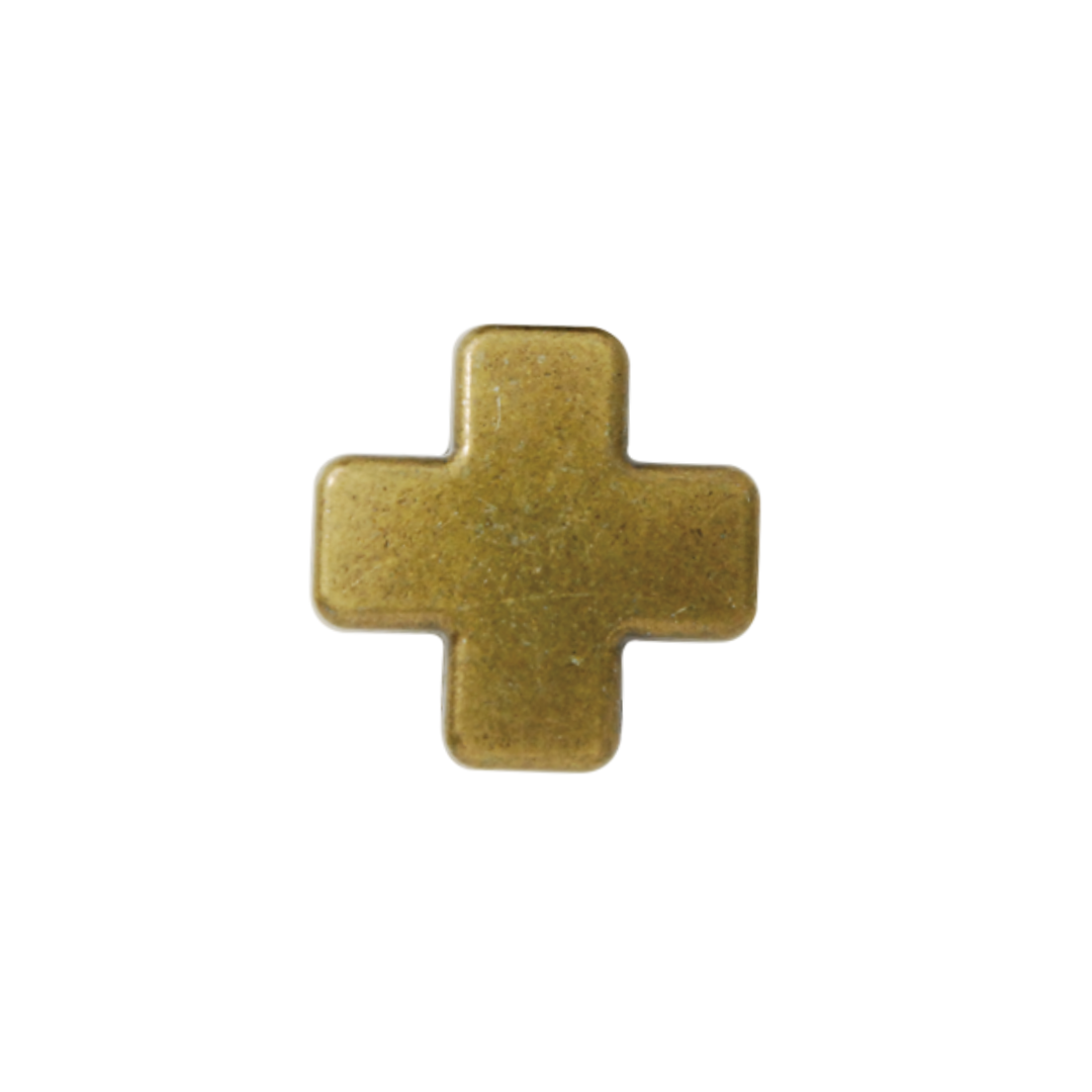 Cross Screw-On Magnetic Snap for Bags – 30mm, 1 Set | Bag Hardware