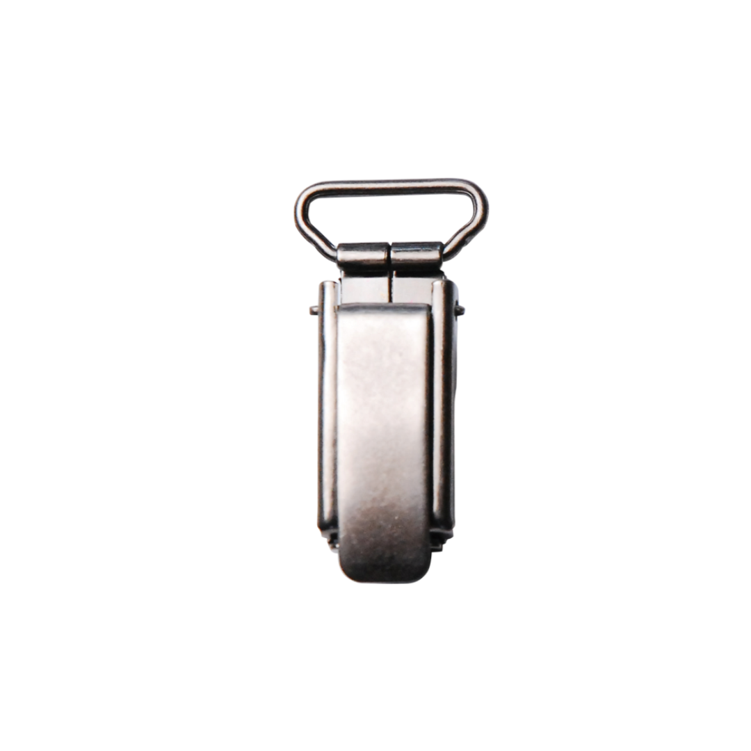Suspender Clips for 15mm Straps – 17×38mm, 2 pcs | Bag Hardware