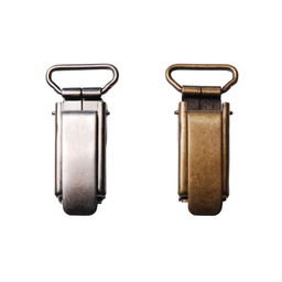 Suspender Clips for 15mm Straps – 17×38mm, 2 pcs | Bag Hardware