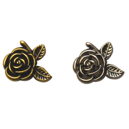 Rose Screw-On Magnetic Snap – 17mm, 1 Set | Bag Making Hardware