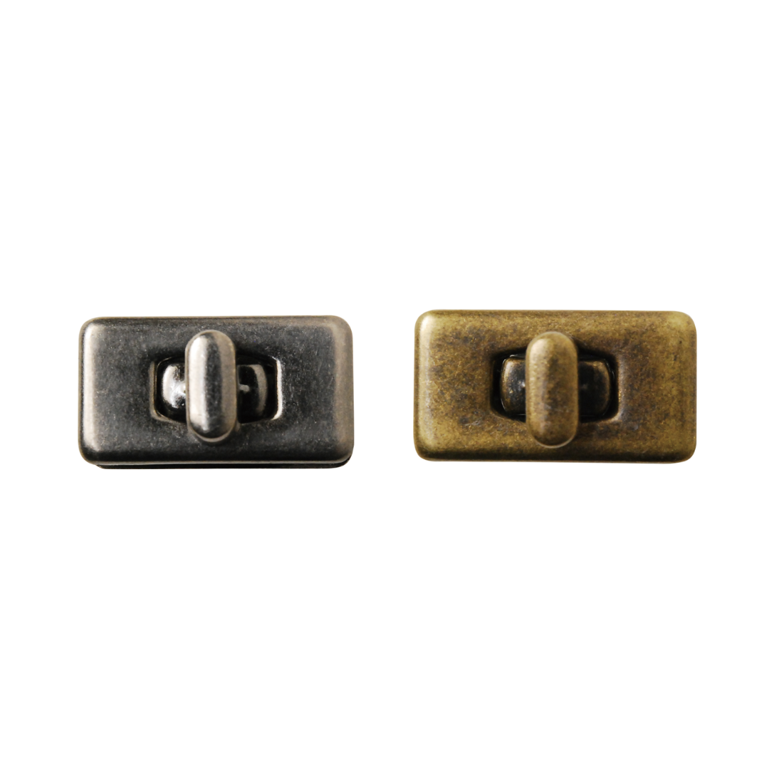 長方形ツイストロック（1個セット）17mm×35mm
