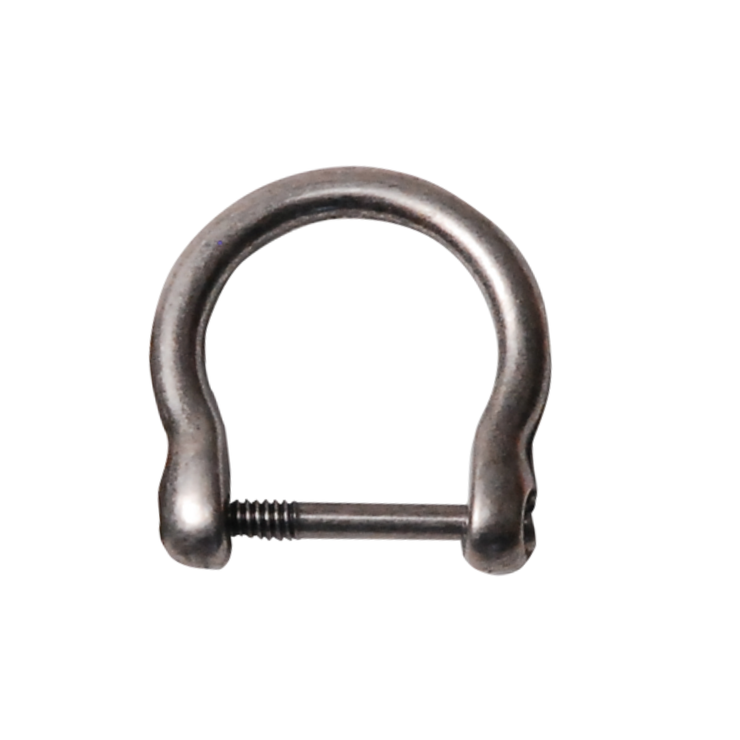 Screw-On U-Shaped Rings for 15mm Bag Straps – 2 pcs | Bag Hardware