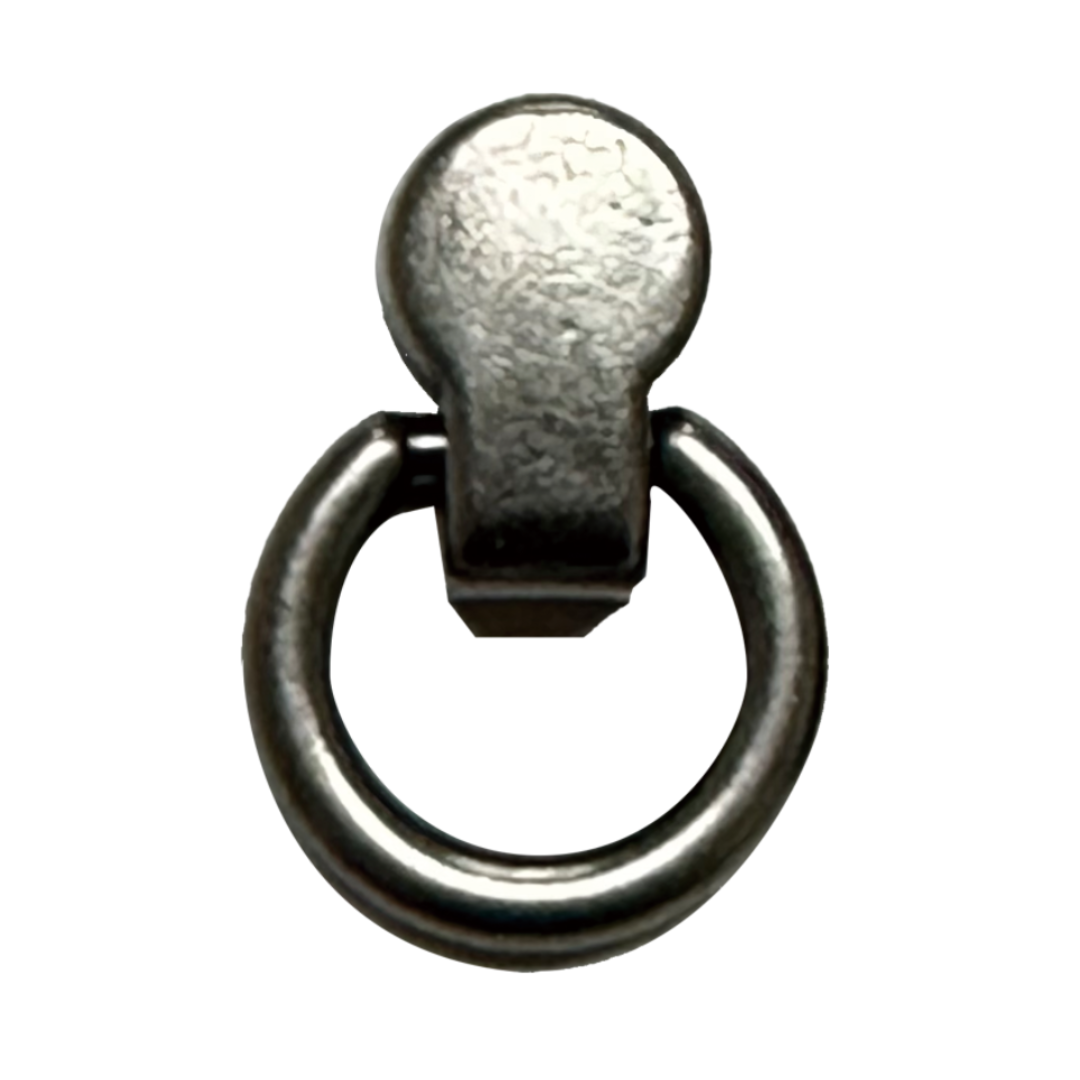 ネジ式スイベルフック Dリング付き（2個セット） 6mm×10mm