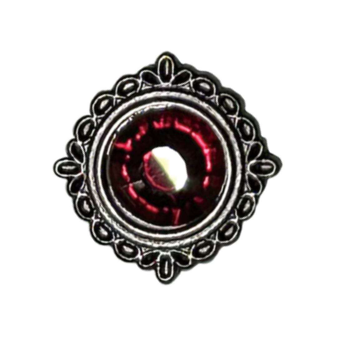 ネジ式マグネットスナップ（カラービジュー、AS金具）17mm×5mm