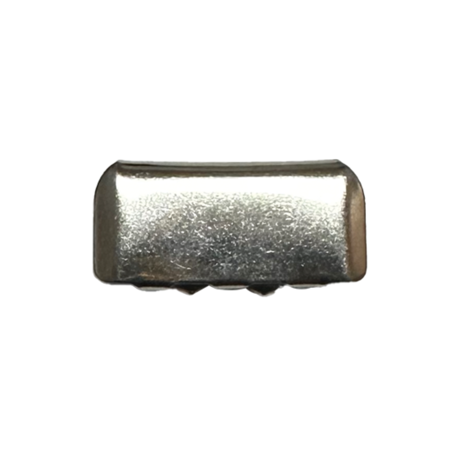 Ribbon End Tips for 20mm Straps – 20×9mm, 2 pcs | Bag Hardware