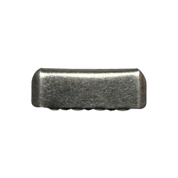 Ribbon End Tips for 25mm Straps – 25×9mm, 2 pcs | Bag Hardware